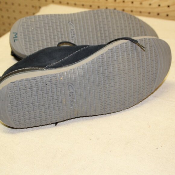 Clarks Collection Men's Chukka Boots Size 11.5 Suede Blue - Picture 8 of 13